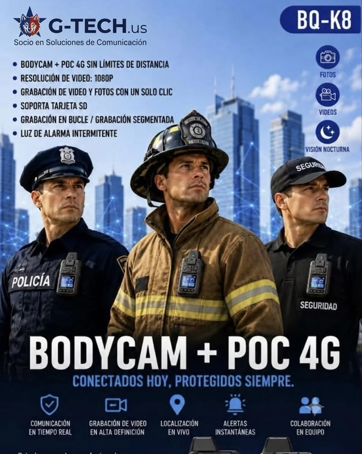 Bodycam BQ-K8 Poster